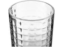 Jogo de Copos de Vidro 255ml 6 Peças Haus Concept Waffle