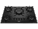 Cooktop 5 Bocas a Gás GLP Itatiaia Preto Itamaster - Bivolt