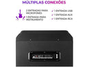 Caixa de Som Torre Aiwa AWS-T2W-02 Bluetooth 2300W RMS Amplificada - Bivolt