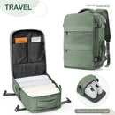 Mochila de Viagem 40x30x20 — Bagagem de Cabine Impermeável com Compartimento para Notebook