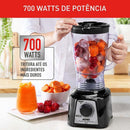 Liquidificador Arno Power Mix Essential LQ19 3 Velocidades 700W Preto 2720018420 - 220V