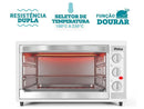 Forno Elétrico de Bancada 55L Branco PFE57 - 110V